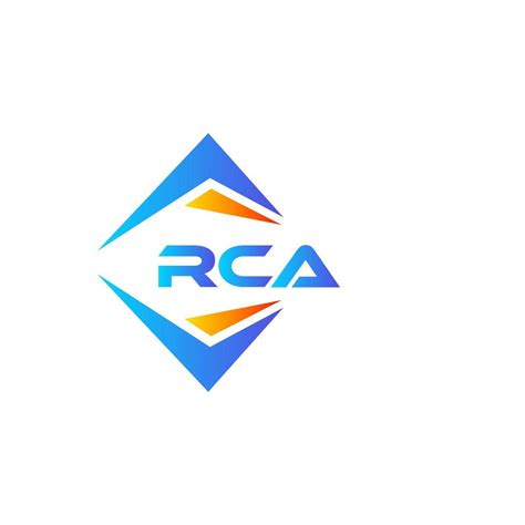 Rca Abstract Technology Logo Design On White Background Rca Creative