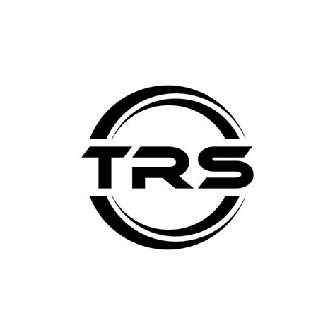 TRS letter logo design in illustration. Vector logo, calligraphy designs for logo, Poster ...