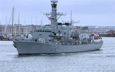 Download HMS Portland, F79, British frigate, Type 23 frigate, British Royal Navy, Royal Navy ...