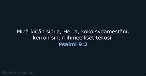 Tammikuuta P Iv N Raamatun Jae Psalmi Dailyverses Net