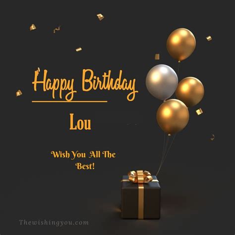 100 HD Happy Birthday Lou Cake Images And Shayari