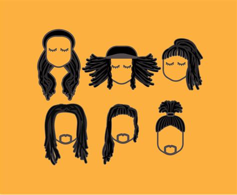 Dreadlocks Vector at Vectorified.com | Collection of Dreadlocks Vector ...