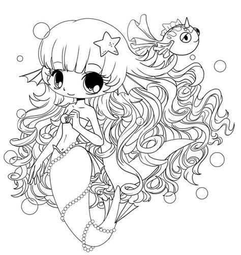 Cute Coloring Pages Mermaids Lautigamu