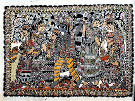 Madhubani Paintings Of Bihar