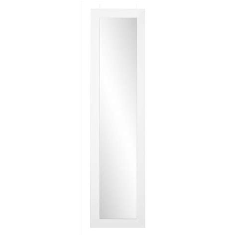 Reviews For Brandtworks Oversized Matte White Over The Door Modern