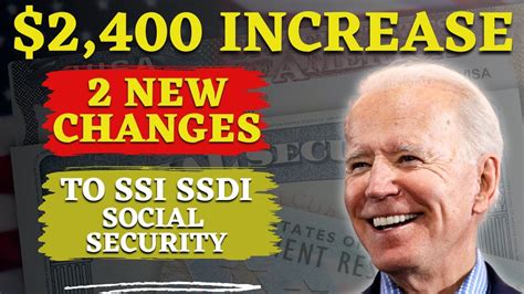 2 400 Increase Bidens Social Security Promise Update 2 New