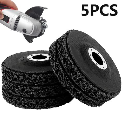 Verlacod Pcs X Stripping Wheel Black Strip Discs Abrasive