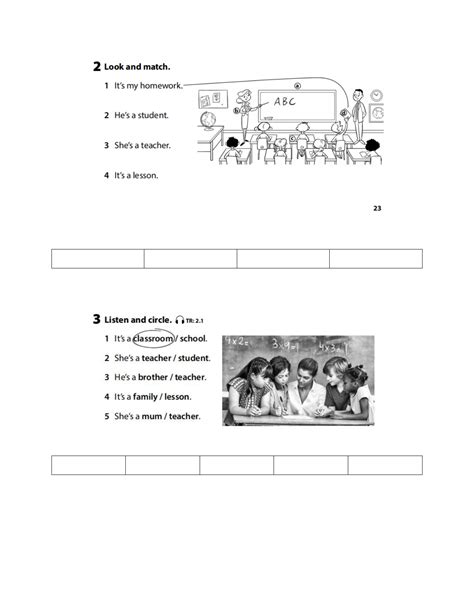 Giải Sách bài tập Tiếng Anh 3 Wonderful World Unit 2 Lesson 1 PDF