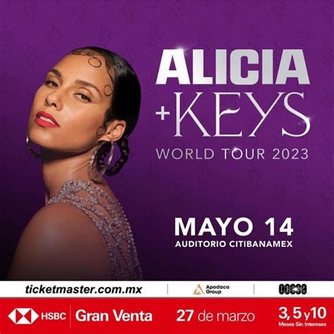 Alicia Keys En México 2023 Precio De Boletos Y Fechas De Sus Conciertos Sonica