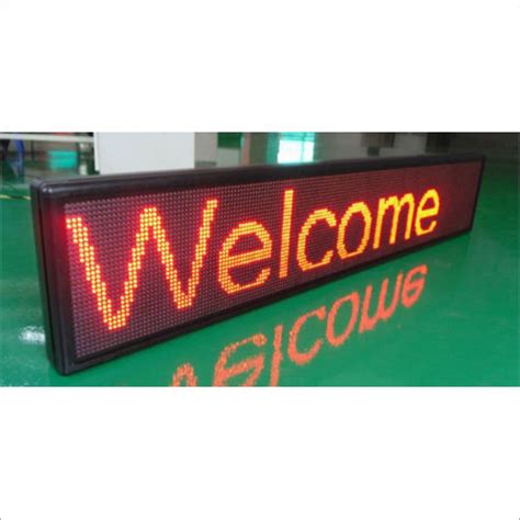 Moving Message Led Display Input Voltage 220 Volt V At Best Price In