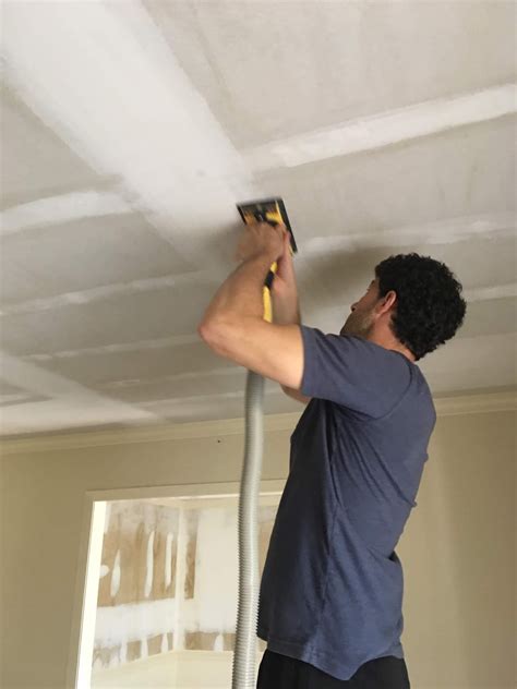 Finishing Ceilings After Popcorn Removal Bean In Love