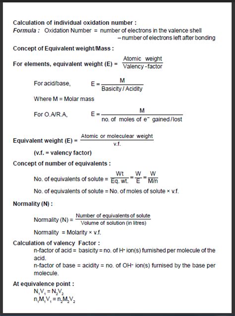 Best Chemistry Formula Pdf Notes For JEE Main JEE Advanced NEET Class