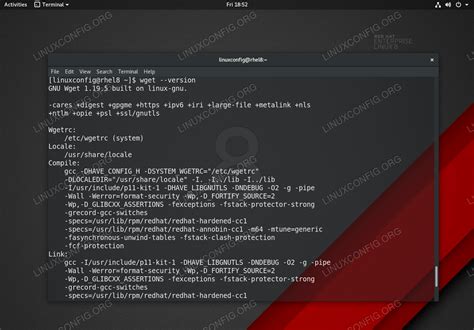 How To Install Wget On Rhel Centos Linux Linuxconfig