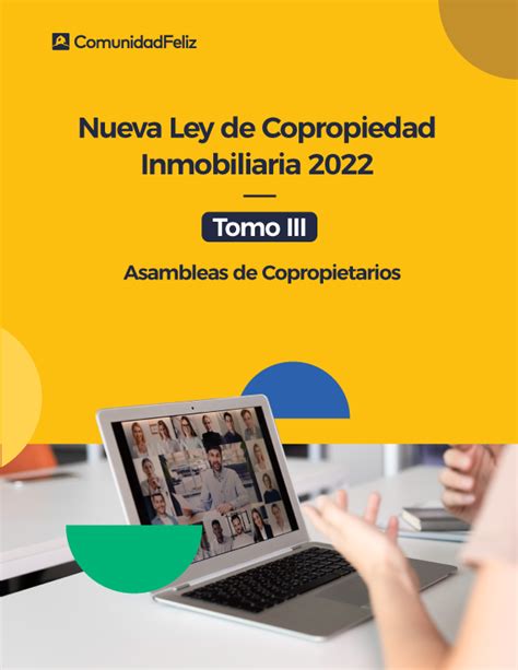 Ebook Nueva Ley De Copropiedad Asambleas De Copropietarios