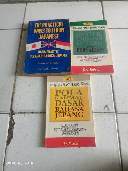 Jual Ori CARA PRAKTIS BELAJAR BAHASA JEPANG PELAJARAN PRAKTIS BAHASA