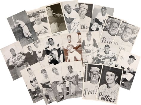 Vintage Baseball Autograph Collection W Hall Of Famers