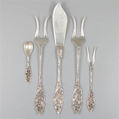 Cutlery Parts 5 833 Silver Netherlands Mid 20th Catawiki