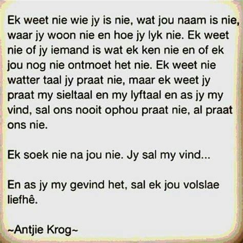 Beautiful Afrikaans Quotes For Words Of Wisdom