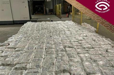 ILoveQatar Net Qatar Customs Thwart Smuggling Of 3 250 Kg Prohibited