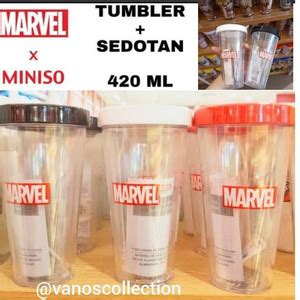 Jual Miniso Marvel Plastic Water Bottle Big Botol Minum 750ml Jakarta