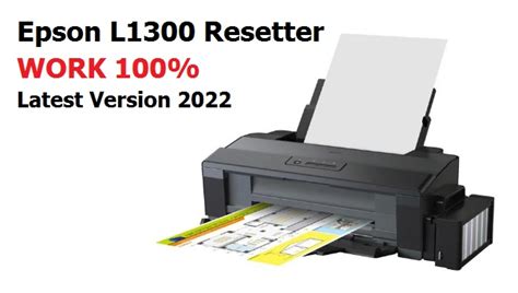 Epson L1300 Resetter Free Download - Adriviera.com