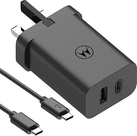 Motorola Chargers Turbopower Dual Port W Usb Pd And Qc Mains