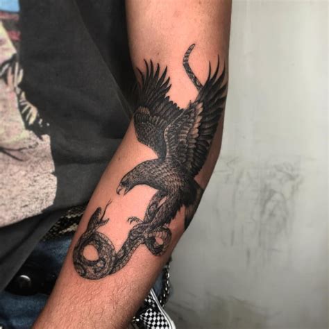 Mexican Eagle And Snake Tattoo Design At Tattoos