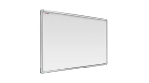 Tableau Blanc Magnétique Effaçable à Sec avec Cadre Slim en Aluminium