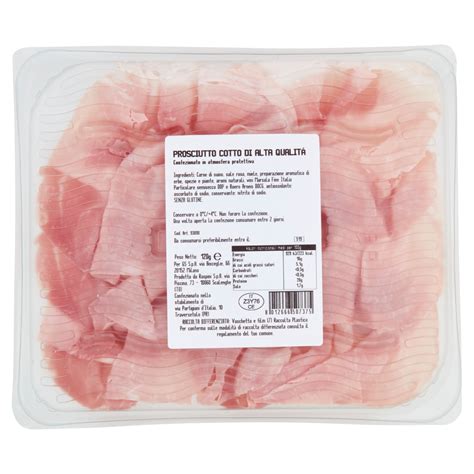 Terre d Italia Prosciutto Cotto Alta Qualità Nazionale 120 g Carrefour