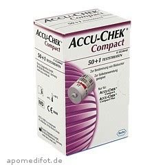 Accu Chek Compact Glucose Teststreifen St Ck Online Bestellen