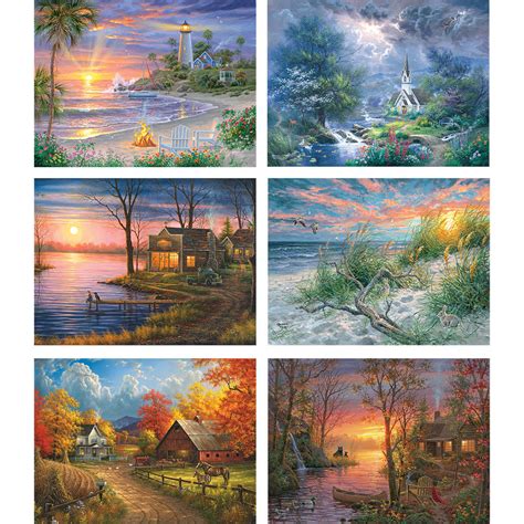 Set Of Abraham Hunter Piece Jigsaw Puzzles Spilsbury