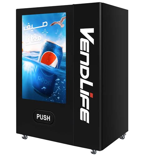 55 Inch Touch Screen Lift Drink Vending Machine Bill Accepotr For 24