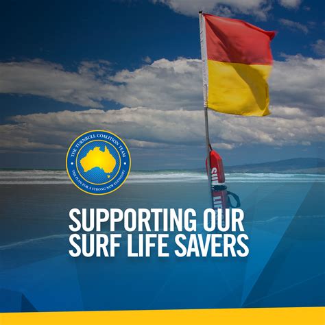 10 Million To Support Surf Lifesavers Senator Scott Ryan