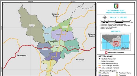 Peta Administrasi Provinsikabupatenkecamatan