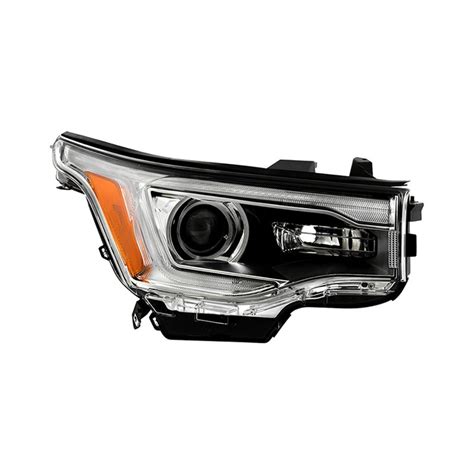 Spyder HD JH GAC17 HID OE R Passenger Side Chrome Factory Style LED