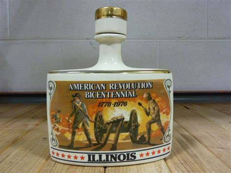 1976 Early Times Distillery American Revolution Bicentennial Illinois