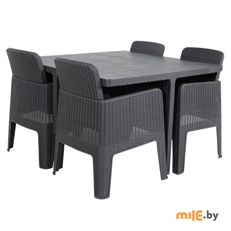 Комплект садовой мебели Sundays Lemnos 031+008 (Black) купить в Беларуси