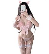 Amazon Yomorio Womens Sexy Anime Cow Bikini Lingerie Lolita