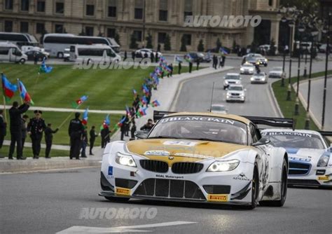 Alex Zanardi Di Nuovo In Pista Con La BMW Z4 Sulle Strade Di Baku