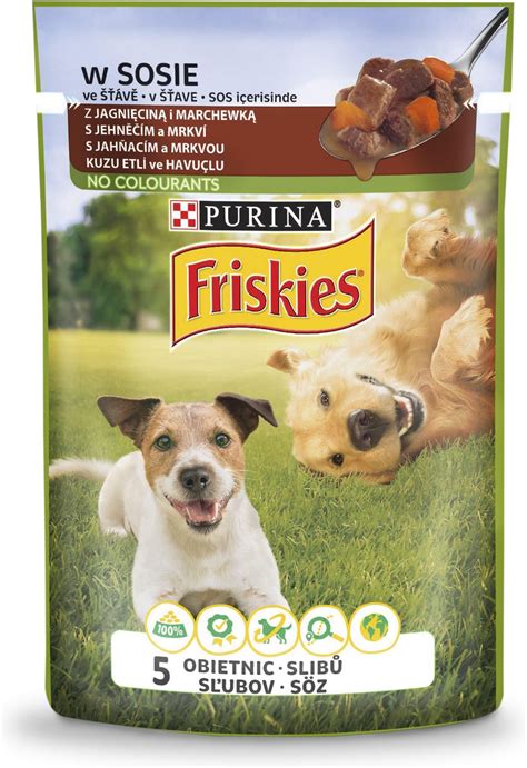 Karma Friskies Vitafit Adult Z Jagnięciną I Marchewką W Sosie 12x100G