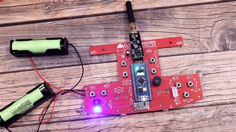 Homemade NRF24 STM32 Radio Controller PCB And 3D Printed Case