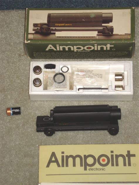 Wts Vintage Early Aimpoint Mark 1 110 Ar15com