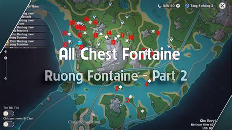 All Chests Location Fontaine R Ng Khu V C Fontaine Part Elynas