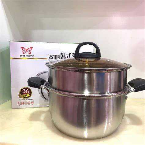 stainless steel korean style  steamer cm steamer pot