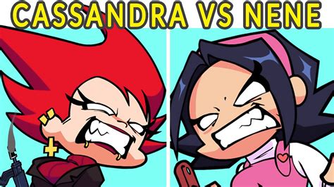 Friday Night Funkin Cassandra Vs Nene Catfight Fnf Rivals Demo