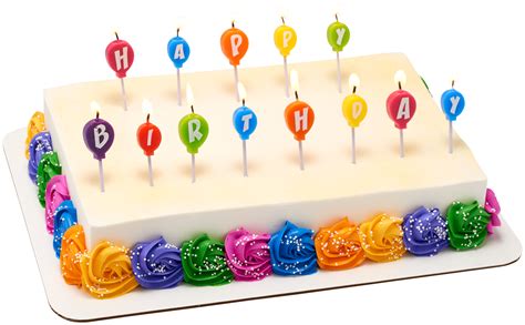 Happy Birthday Balloons Shaped Candles | DecoPac