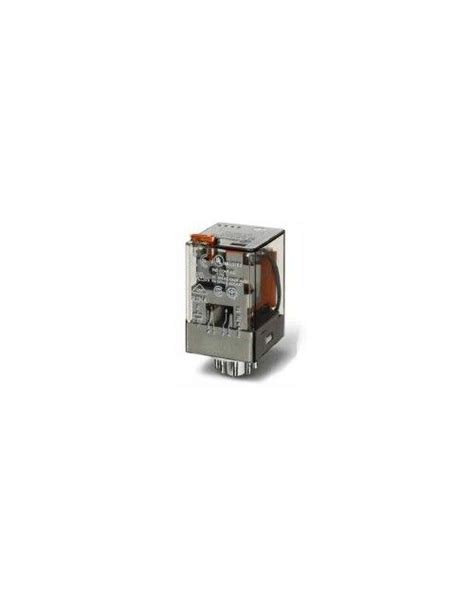 Octal Finder Plug In Relay 2 Exchanges 10A 12VDC Matyco