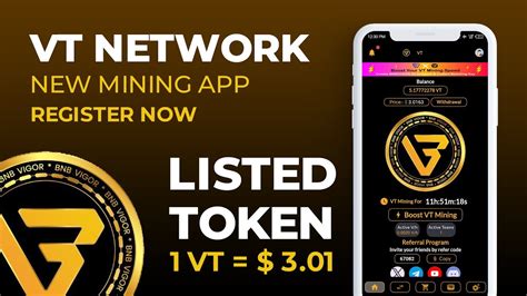 Vt Network Get Free Vt Token New Mining App Vigortoken