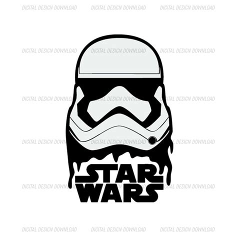 Star Wars Stormtrooper Helmet Svg Stormtrooper Svg Star Wa Inspire