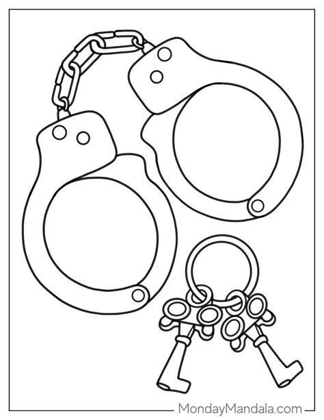 26 Police Coloring Pages Free Pdf Printables Coloring Pages Hand